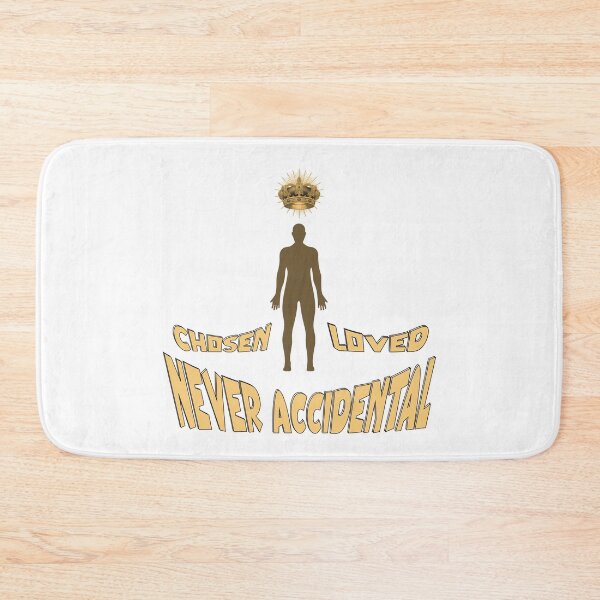 Item preview, Chosen. Loved. Never Accidental. – Crowned Identity Inspirational Design designed and sold by TestudoDesign.