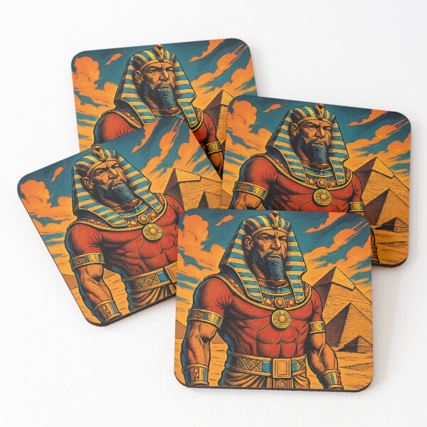 Item preview, Khufu, Egyptian pharaoh | Comics - Cartoon style designed and sold by ComicsFactory.