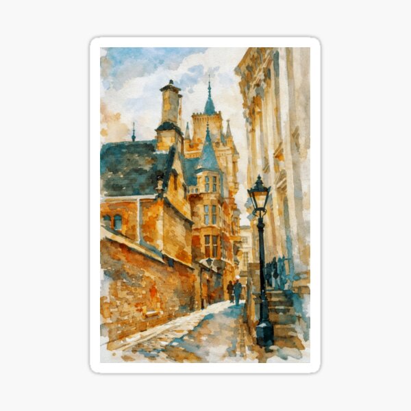 Cambridge Historic Street Sticker
