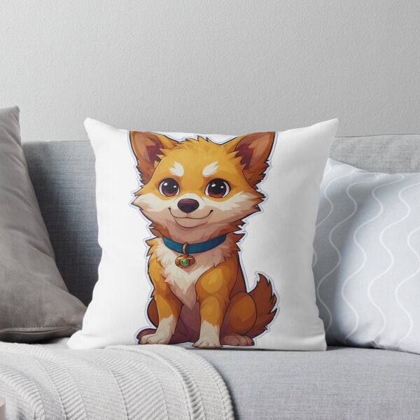 Aperçu de l'œuvre Chien autocollant mignon créée et vendue par AbeeRedB.