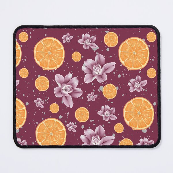 Item preview, Copy of Floral Orange Summer Pattern designed and sold by ApricityPhrases.