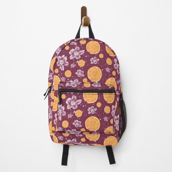 Item preview, Copy of Floral Orange Summer Pattern designed and sold by ApricityPhrases.