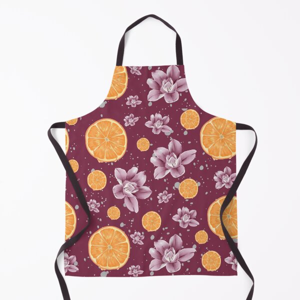 Item preview, Copy of Floral Orange Summer Pattern designed and sold by ApricityPhrases.