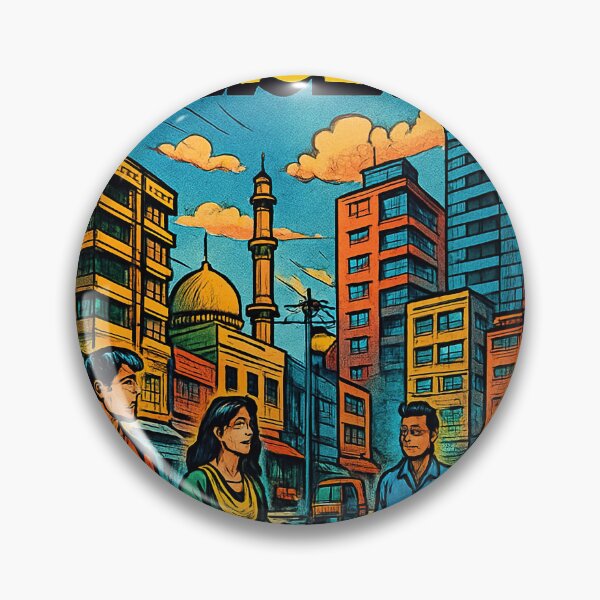 Item preview, Khulna, city | Comics - Cartoon style designed and sold by ComicsFactory.