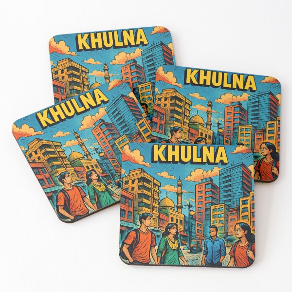 Item preview, Khulna, city  | Comics - Cartoon style designed and sold by ComicsFactory.