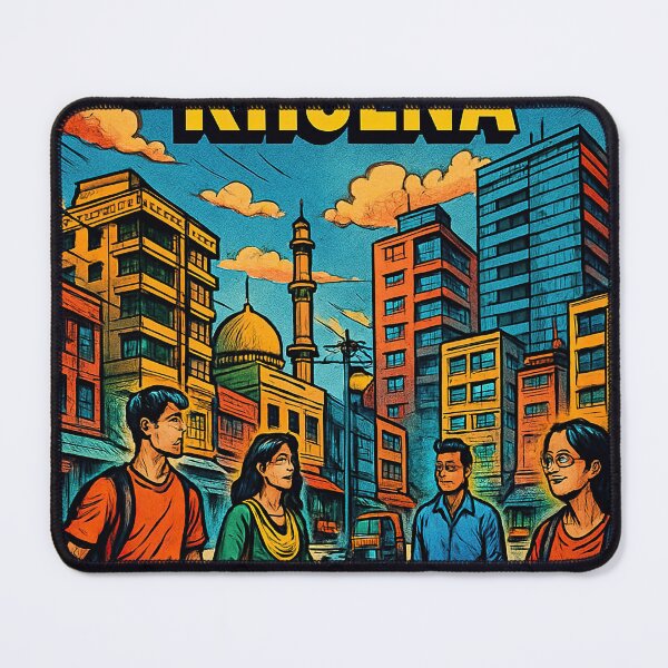 Item preview, Khulna, city  | Comics - Cartoon style designed and sold by ComicsFactory.