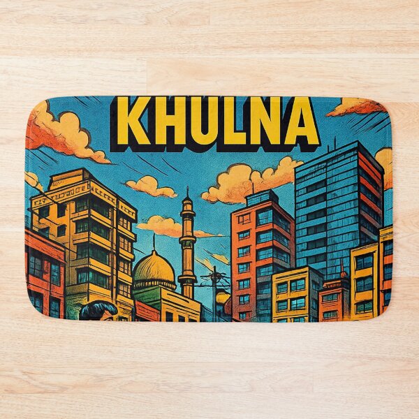 Item preview, Khulna, city | Comics - Cartoon style designed and sold by ComicsFactory.
