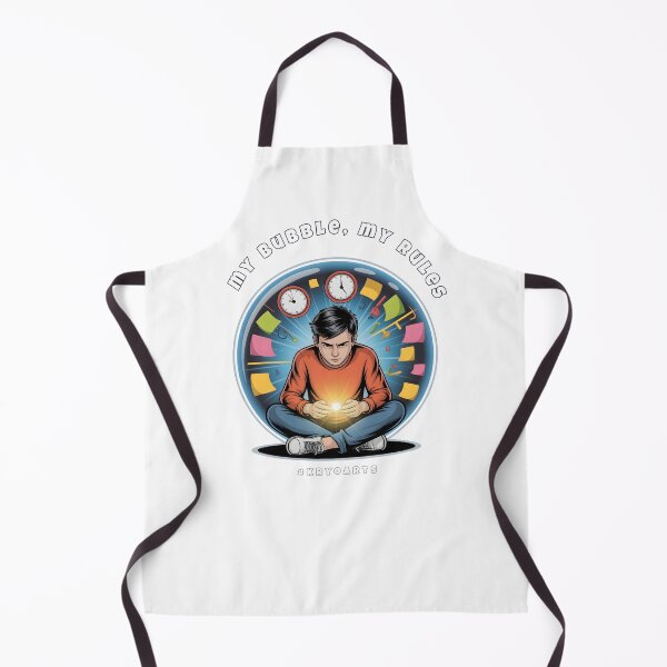 Item preview, My Bubble, My Rules | ADHD Hyperfocus & Boundaries Art designed and sold by kryoarts.