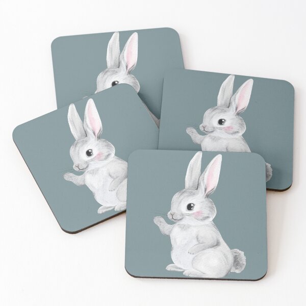 Item preview, Watercolor Bunny designed and sold by Sagi Jane Art.