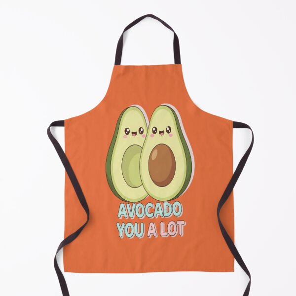 Item preview, Kawaii Avocado Love Pun Illustration designed and sold by PrintBreeze.