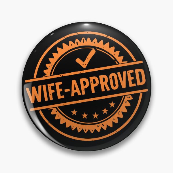 Item preview, Funny husband let me ask my wife approved stamp marriage couple humor T-Shirt designed and sold by KHWD.
