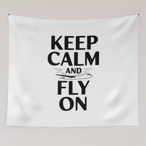 Item preview, Keep Calm and Fly On designed and sold by Frank Ring.
