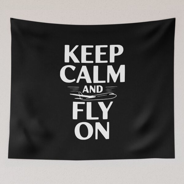 Item preview, Keep Calm and Fly On designed and sold by Frank Ring.