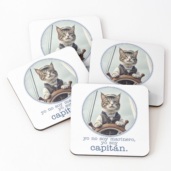 Item preview, Yo soy Capitán designed and sold by the art of cats and pets.