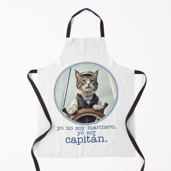 Item preview, Yo soy Capitán designed and sold by the art of cats and pets.