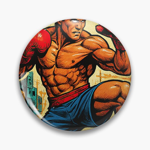 Item preview, Kickboxer | Comics - Cartoon style designed and sold by ComicsFactory.