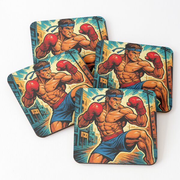 Item preview, Kickboxer | Comics - Cartoon style designed and sold by ComicsFactory.