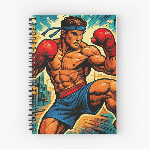 Item preview, Kickboxer | Comics - Cartoon style designed and sold by ComicsFactory.