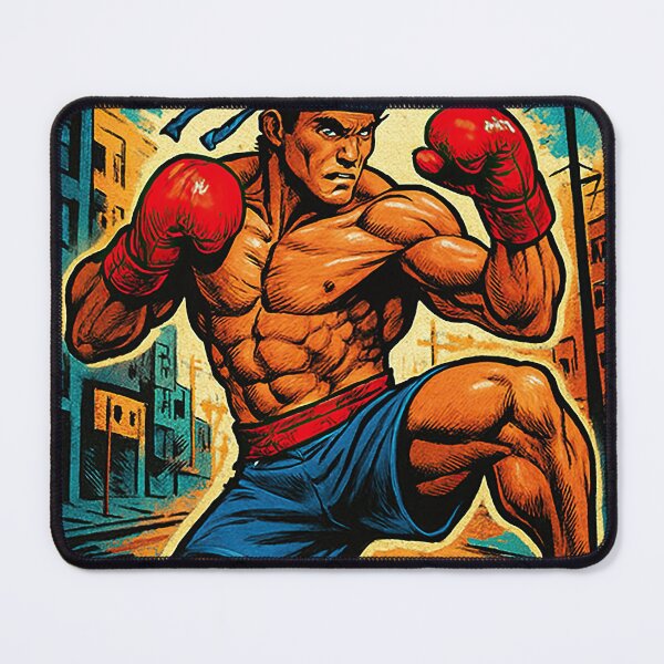 Item preview, Kickboxer | Comics - Cartoon style designed and sold by ComicsFactory.