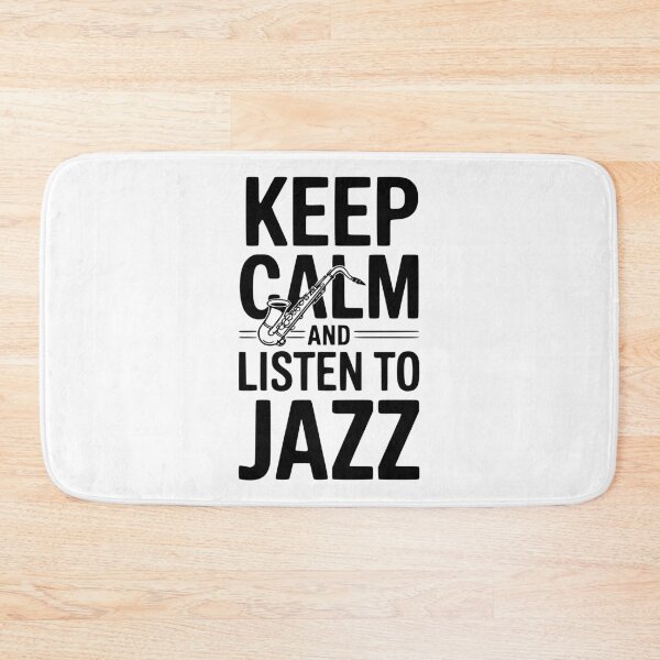Item preview, Keep Calm and Listen to Jazz designed and sold by Frank Ring.