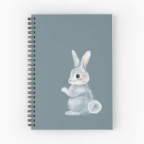 Item preview, Watercolor Blue Bunny designed and sold by Sagi Jane Art.