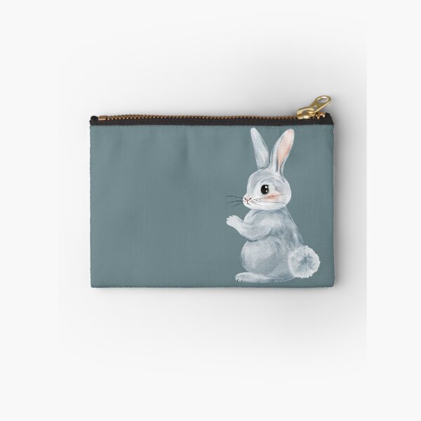 Item preview, Watercolor Blue Bunny designed and sold by Sagi Jane Art.