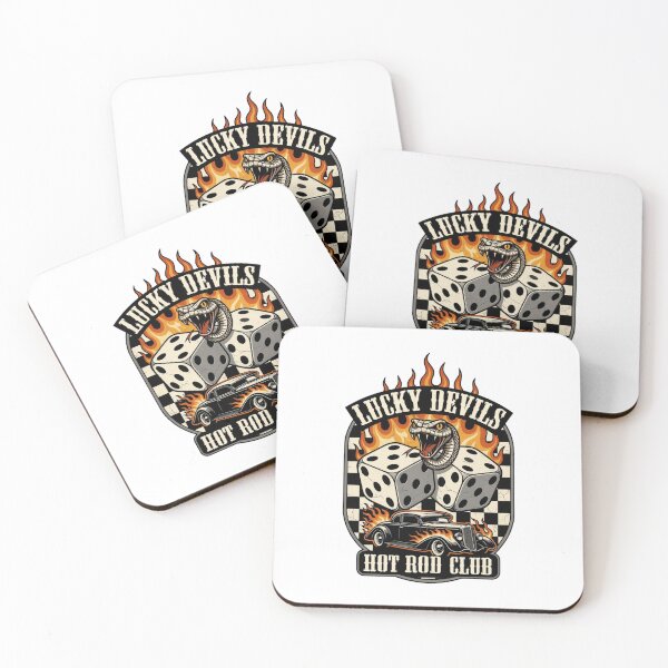 Item preview, Lucky Devils Hot Rod Club designed and sold by RisingWolfStudio.