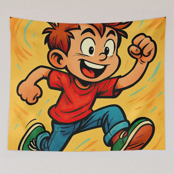 Item preview, kid  | Comics - Cartoon style designed and sold by ComicsFactory.
