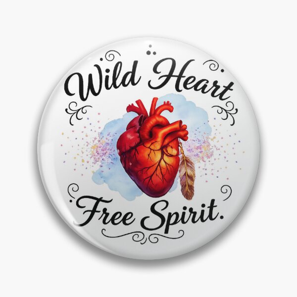 Item preview, Wild Heart Free Spirit designed and sold by MarselArt.