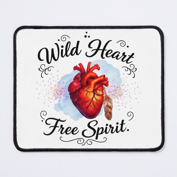Item preview, Wild Heart Free Spirit designed and sold by MarselArt.