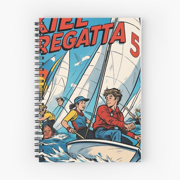 Item preview, Kiel Regatta | Comics - Cartoon style designed and sold by ComicsFactory.