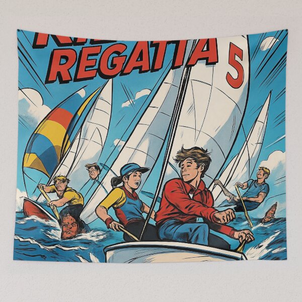 Item preview, Kiel Regatta | Comics - Cartoon style designed and sold by ComicsFactory.