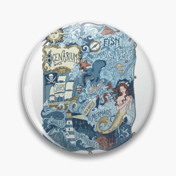 Item preview, Vintage Nautical Navigation Compass Map designed and sold by Blok45.
