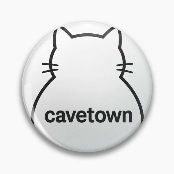 Item preview, Minimal Cavetown Cat Outline Indie Aesthetic Design designed and sold by AENAcharms.
