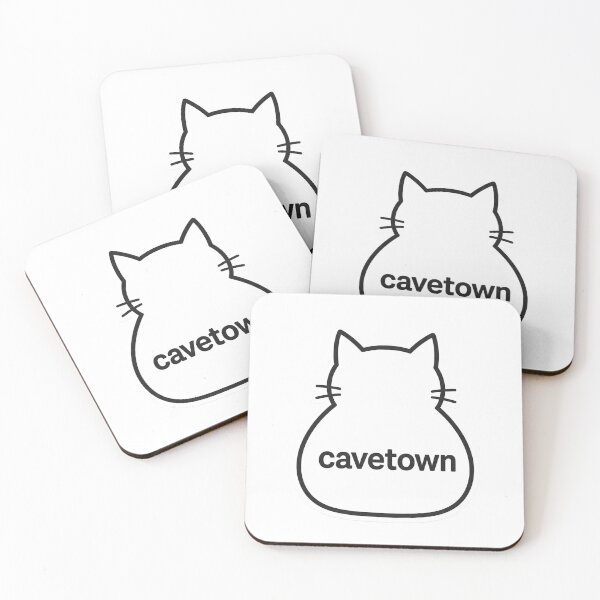 Item preview, Minimal Cavetown Cat Outline Indie Aesthetic Design designed and sold by AENAcharms.