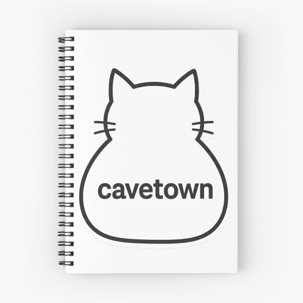 Item preview, Minimal Cavetown Cat Outline Indie Aesthetic Design designed and sold by AENAcharms.