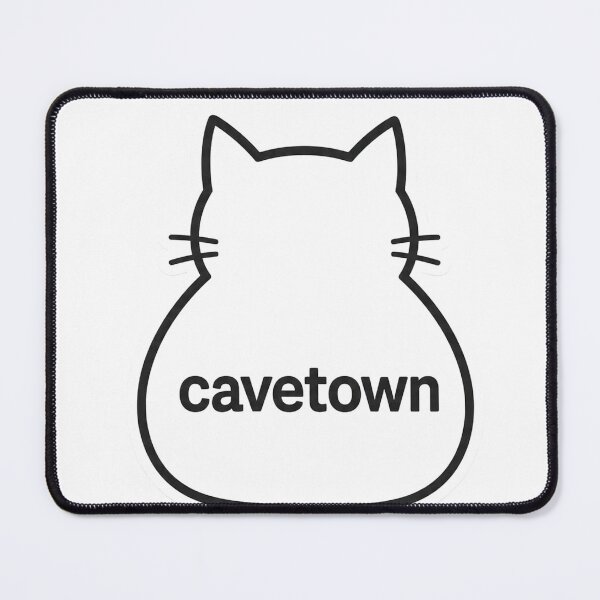 Item preview, Minimal Cavetown Cat Outline Indie Aesthetic Design designed and sold by AENAcharms.