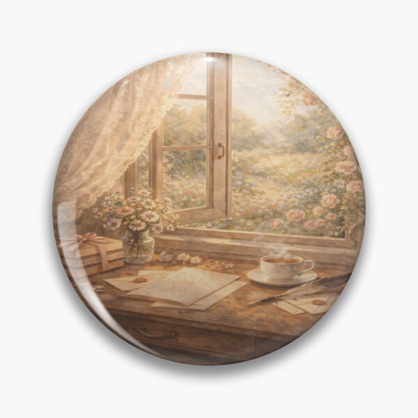 Item preview, Sunlit Writing Nook Letters – Victorian Cottagecore Art designed and sold by ArtFreshStudio.