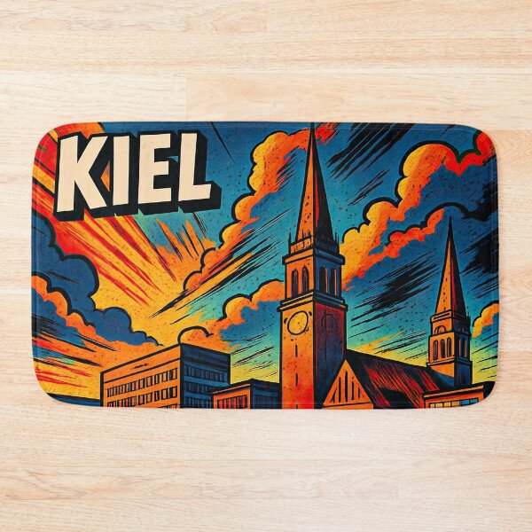 Item preview, Kiel, city | Comics - Cartoon style designed and sold by ComicsFactory.