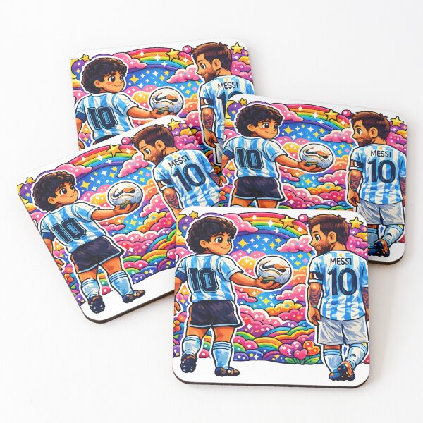 Item preview, From Diego to Messi – The Eternal Number 10 designed and sold by KawaiiOrbit.