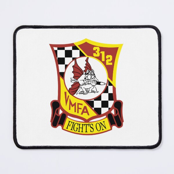 Item preview, VMFA-312 Checkerboards Military Squadron Emblem designed and sold by CharlieDesings.