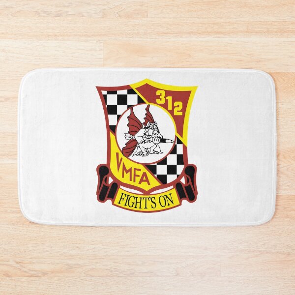 Item preview, VMFA-312 Checkerboards Military Squadron Emblem designed and sold by CharlieDesings.