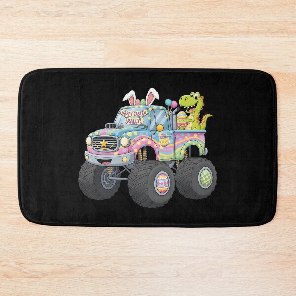 Item preview, Dinosaur Bunny with Truck Easter Funny Egg Hunt designed and sold by OlakunleOloroz.