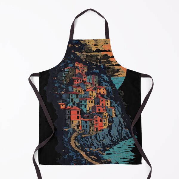 Item preview, Manarola in Silence – Negative Space Landscape of Cinque Terre designed and sold by JacksoonLester.