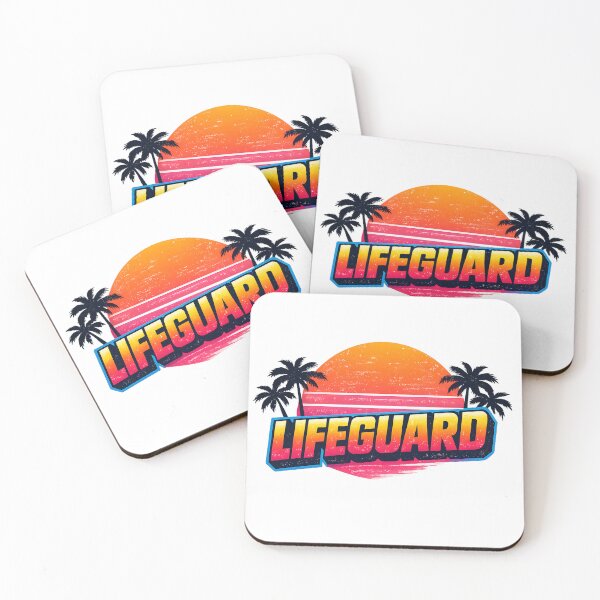 Item preview, Retro Miami Lifeguard Sunset Shirt designed and sold by KawaiiOrbit.