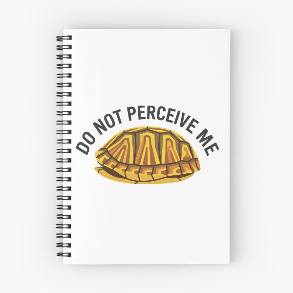 Item preview, Do Not Perceive Me Hiding Box Turtle Meme designed and sold by Petzzz.