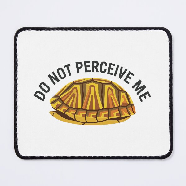 Item preview, Do Not Perceive Me Hiding Box Turtle Meme designed and sold by Petzzz.