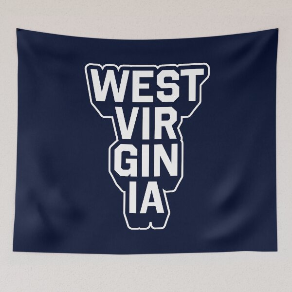 Item preview, West Virginia Retro Varsity - Hometown Pride & Streetwear Block Typography designed and sold by MZS Studio.