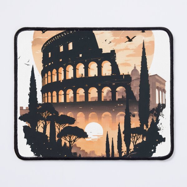 Item preview, Majestic Negative Space Art of the Colosseum in Rome, Italy designed and sold by JacksoonLester.