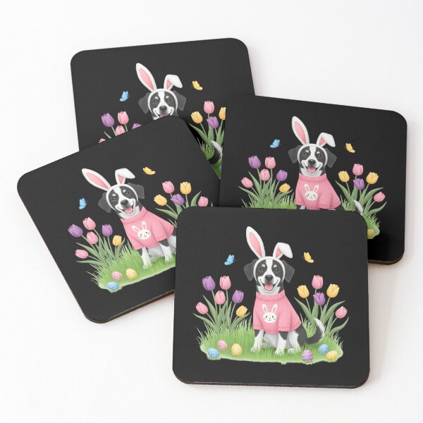 Item preview, Easter Border Collie Dog Mom Spring Easter Bunny Eggs designed and sold by OlakunleOloroz.